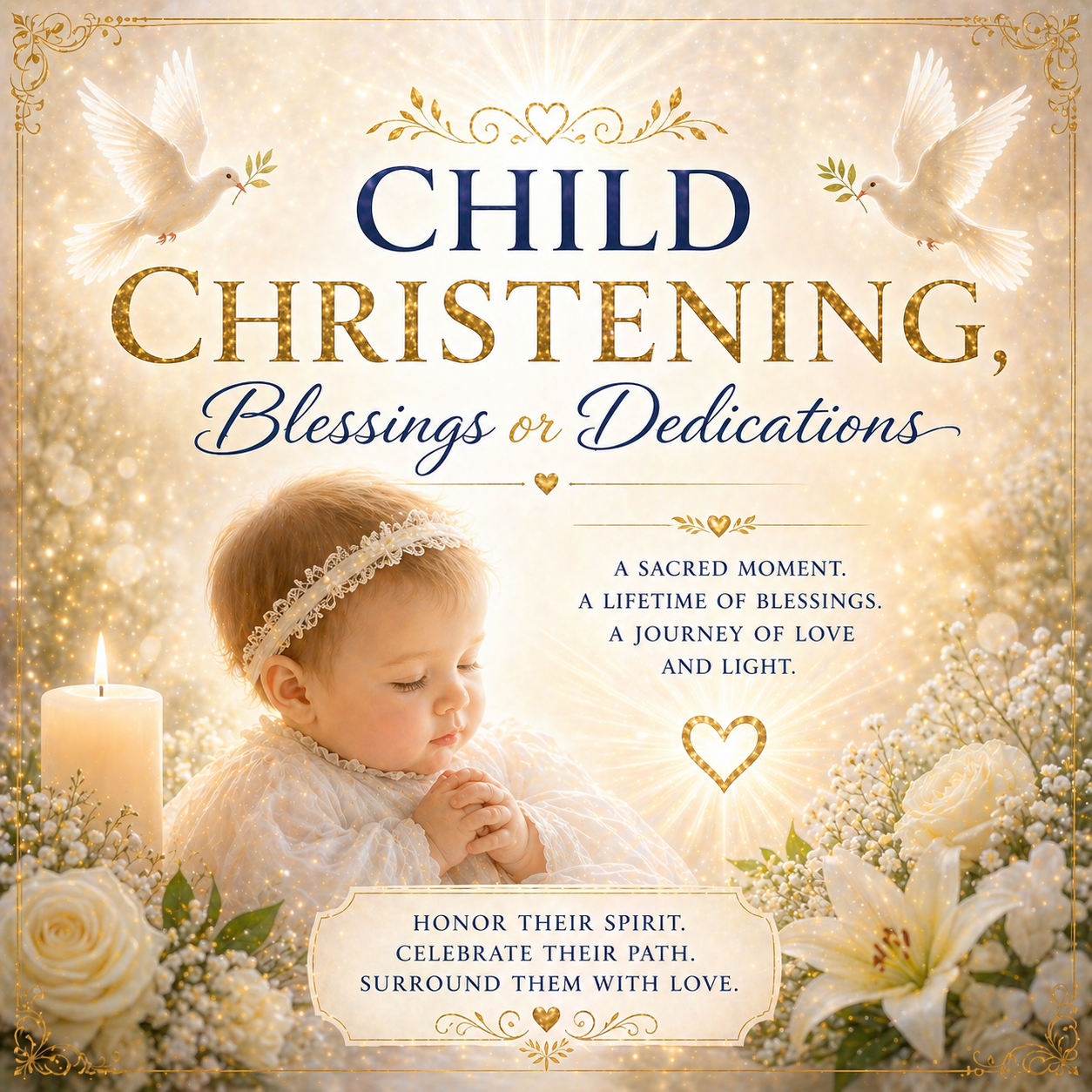 Child Christenings, Blessings and Dedications