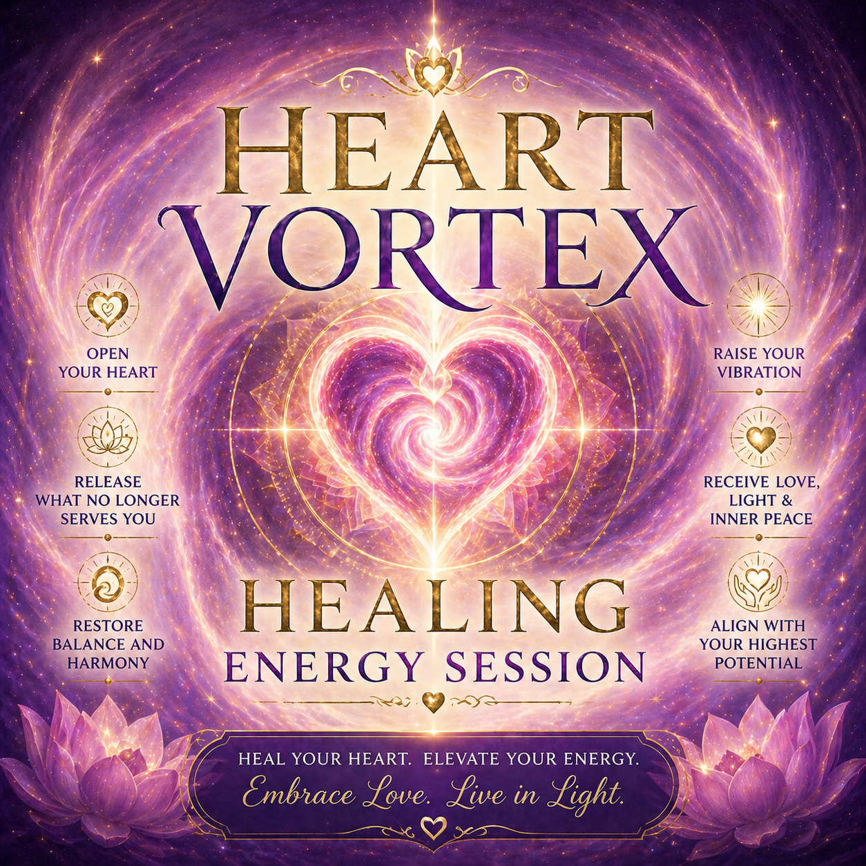 HEART VORTEX HEALING ENERGY SESSION