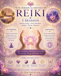 In-Person or Distance Reiki -- 1 Session