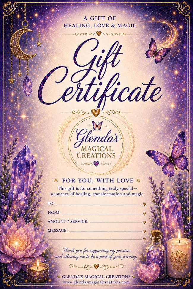 GIFT CERTIFICATE for a Specific Amount or Service